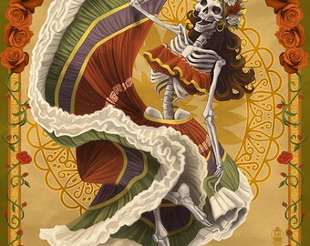 Dia De Los Muertos (Art Prints available in multiple sizes)