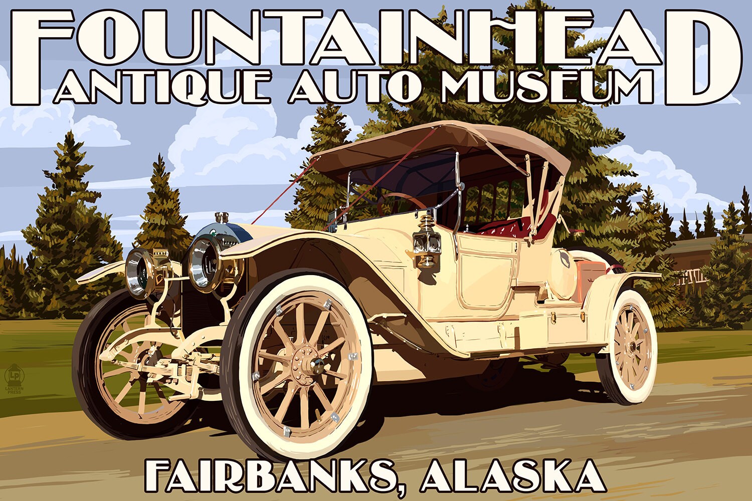 Fairbanks Alaska Fountainhead Antique Auto Museum Art