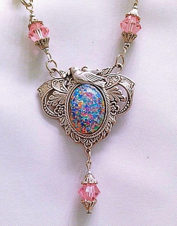 Dragons Breath Necklace Dragon's Breath Opal Necklace