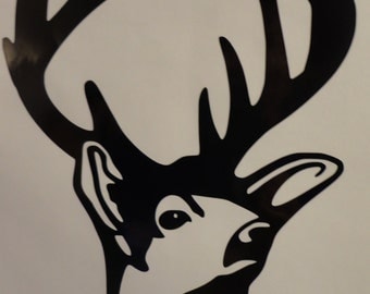 Deer car decal | Etsy