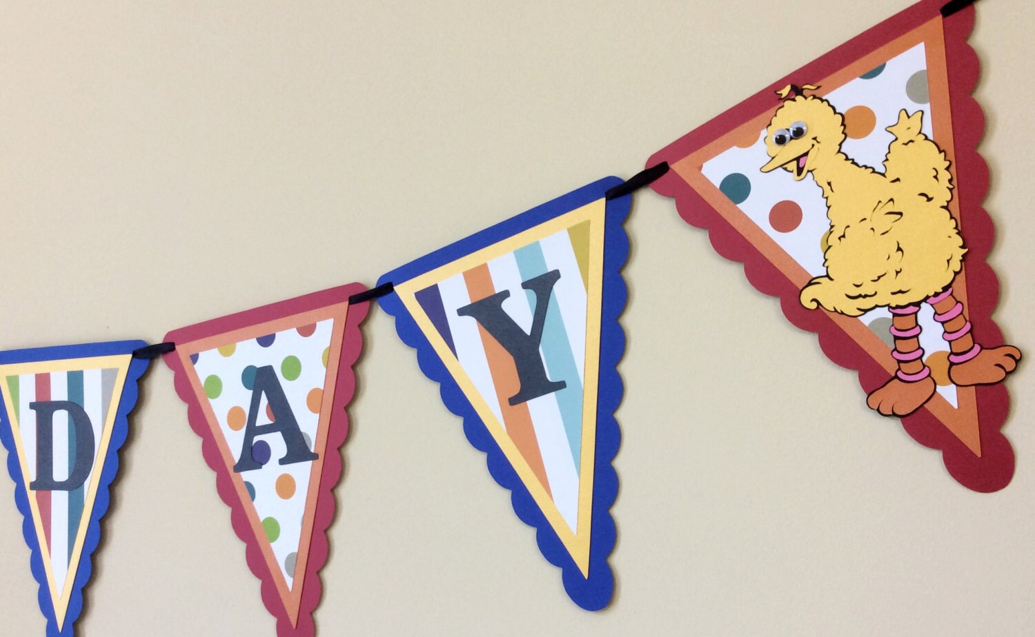 Sesame Street Birthday Banner Sesame Street Banner Elmo