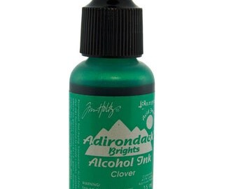 Tim Holtz Adirondack Alcohol Ink Brights CLOVER 0.5oz (PM4024)