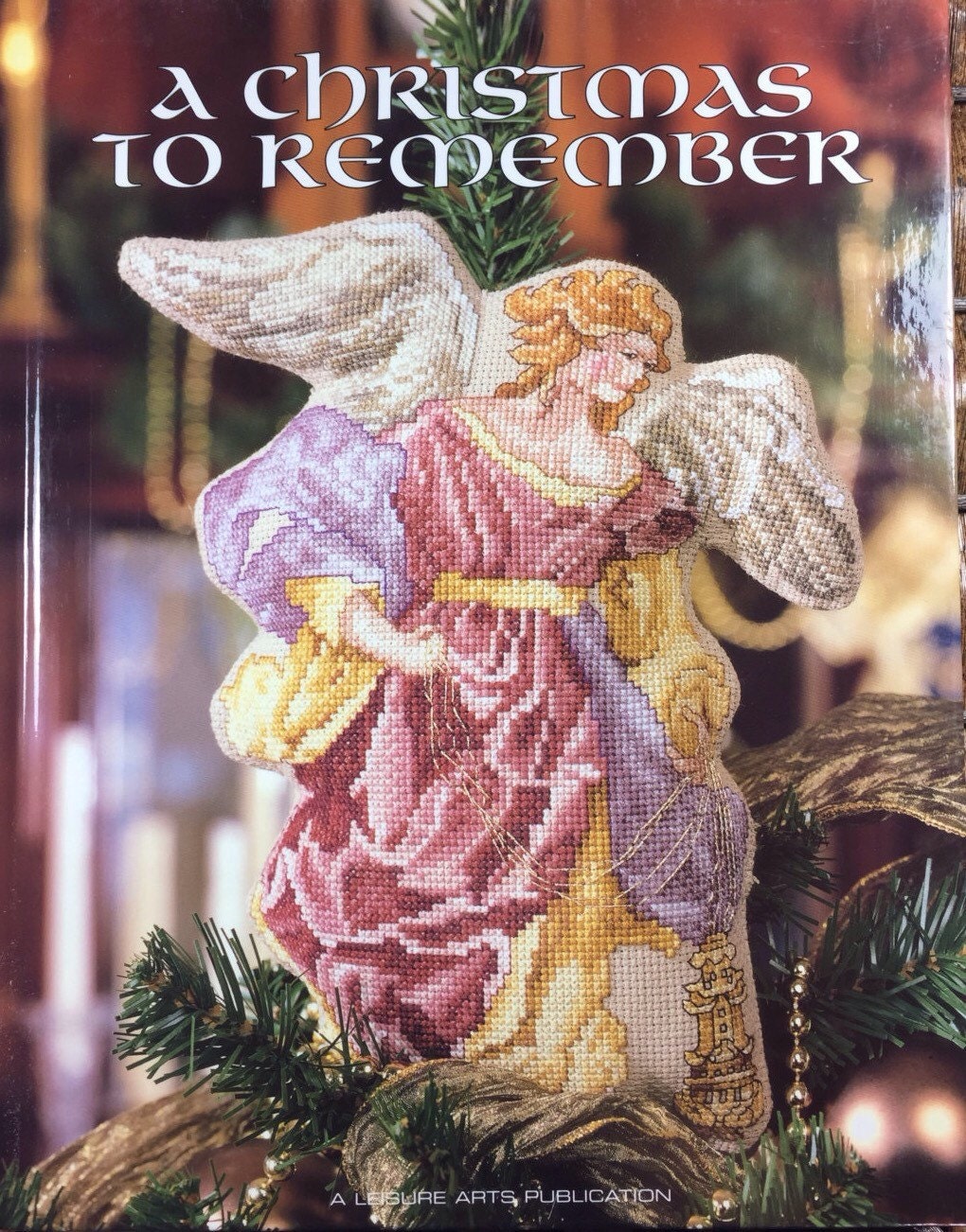 A Christmas To Remember counted cross stitch book