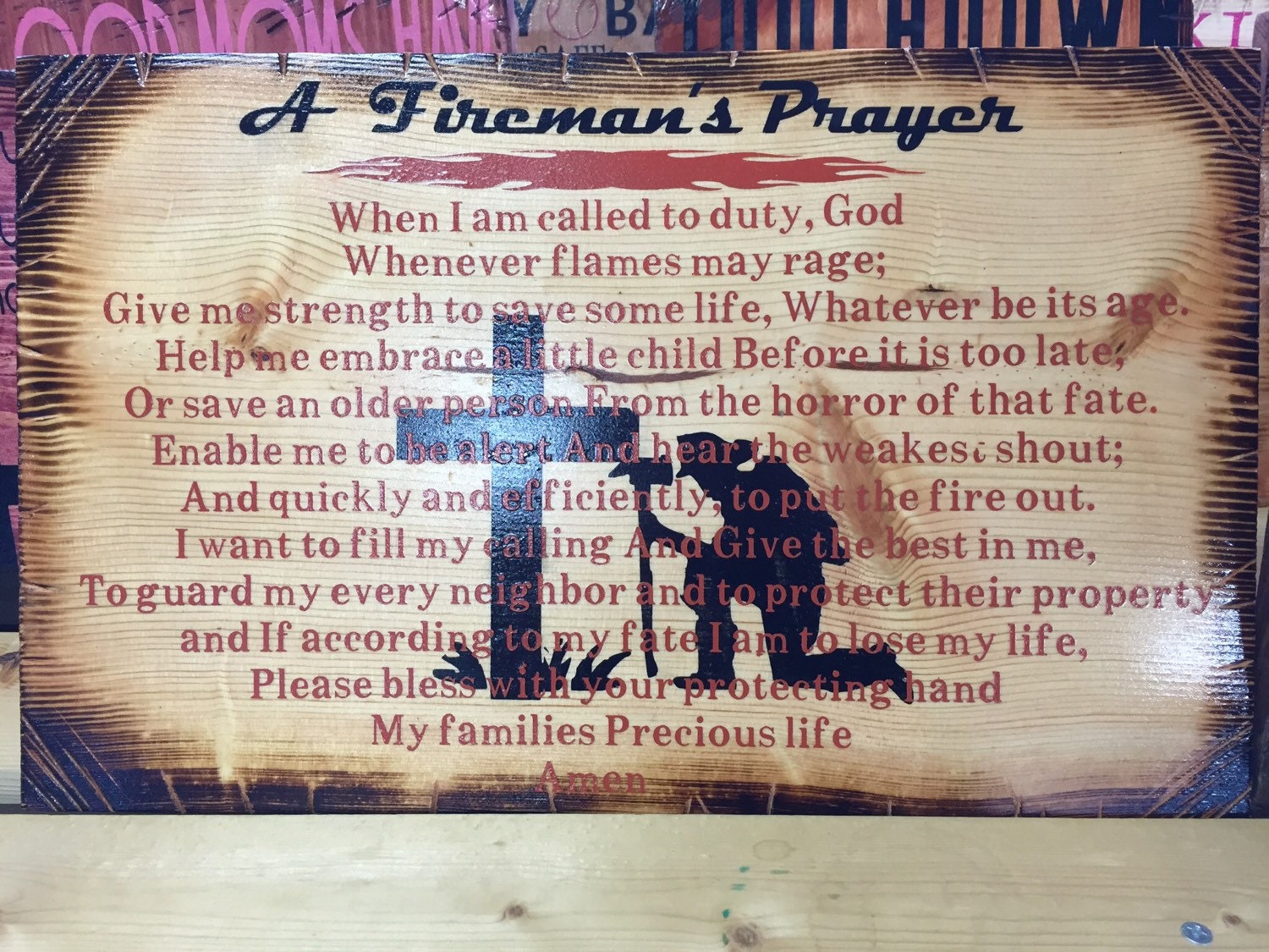 A policeman's Prayer/A Fireman's Prayer