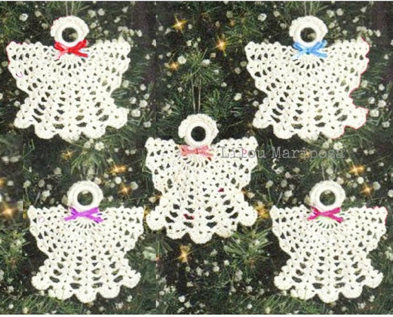 to make gifts christmas crochet ANGEL Crochet Pattern Pattern Crochet Christmas Ornament Ornament