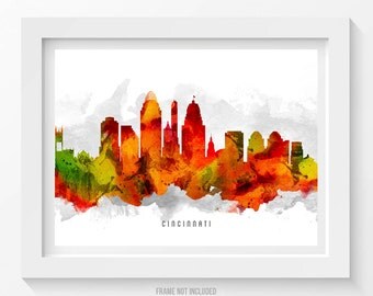 cincinnati skyline poster cincinnati cityscape cincinnati print cincinnati art cincinnati decor home decor gift idea usohci15p - Home Decor Cincinnati cincinnati skyline poster cincinnati cityscape cincinnati print cincinnati art cincinnati decor home decor gift idea usohci15p - Home Decor Cincinnati