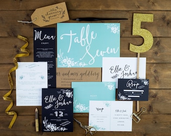 Invitación de boda Boho - pedido mínimo de 25
