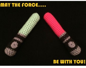 Lightsaber Rattle Crochet Pattern