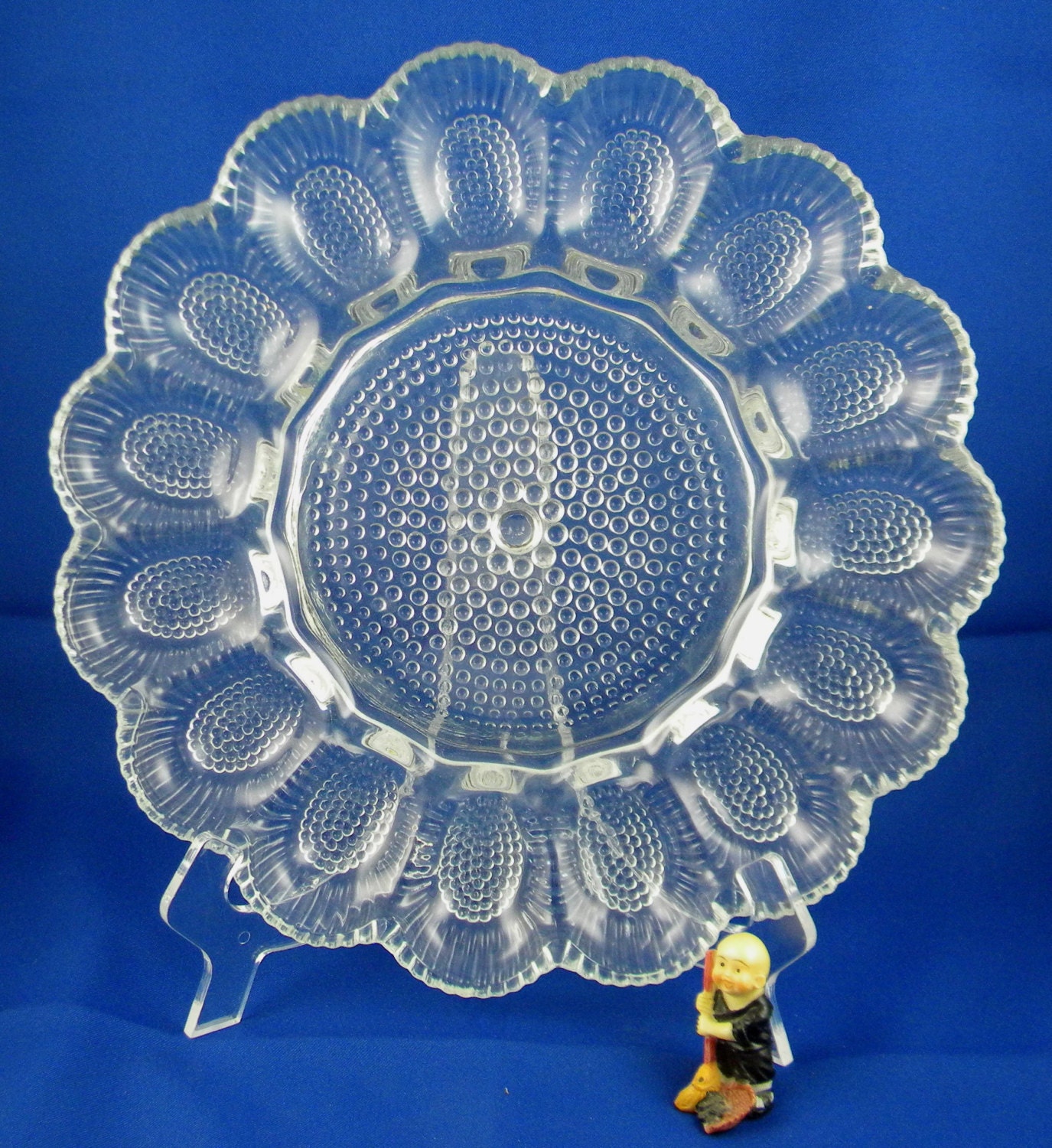 Indiana Glass Hobnail Crystal Clear Deviled Egg Plate – Haute Juice