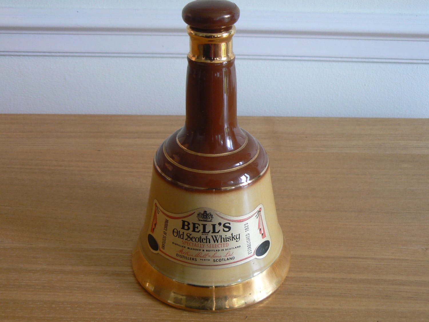 Medium Sized Bells Whisky Decanter by Wade England.