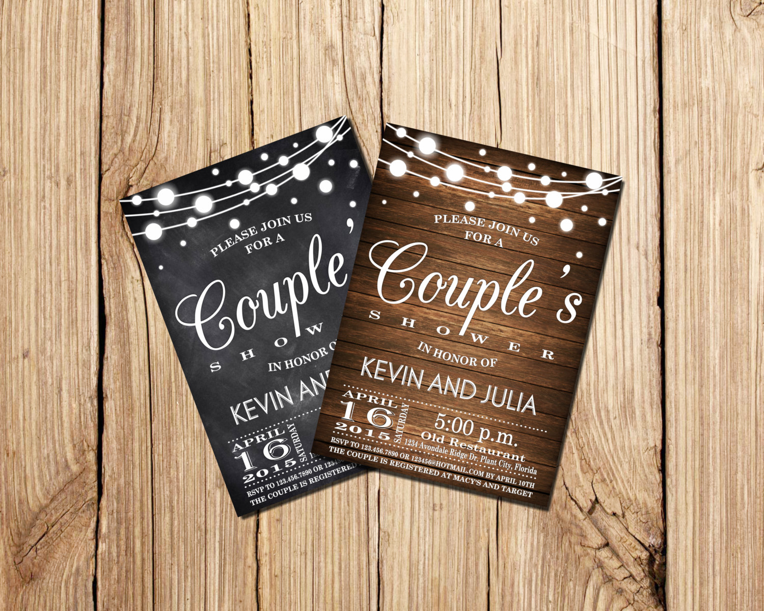 COUPLES SHOWER INVITATION Couples shower Couples by DigitalLine