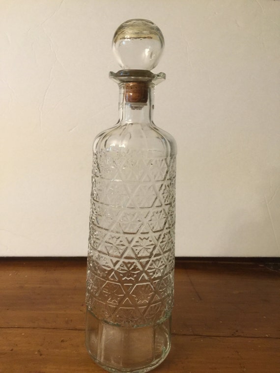 Vintage Bar Ware Schenley Whiskey Bottle Decanter Bar