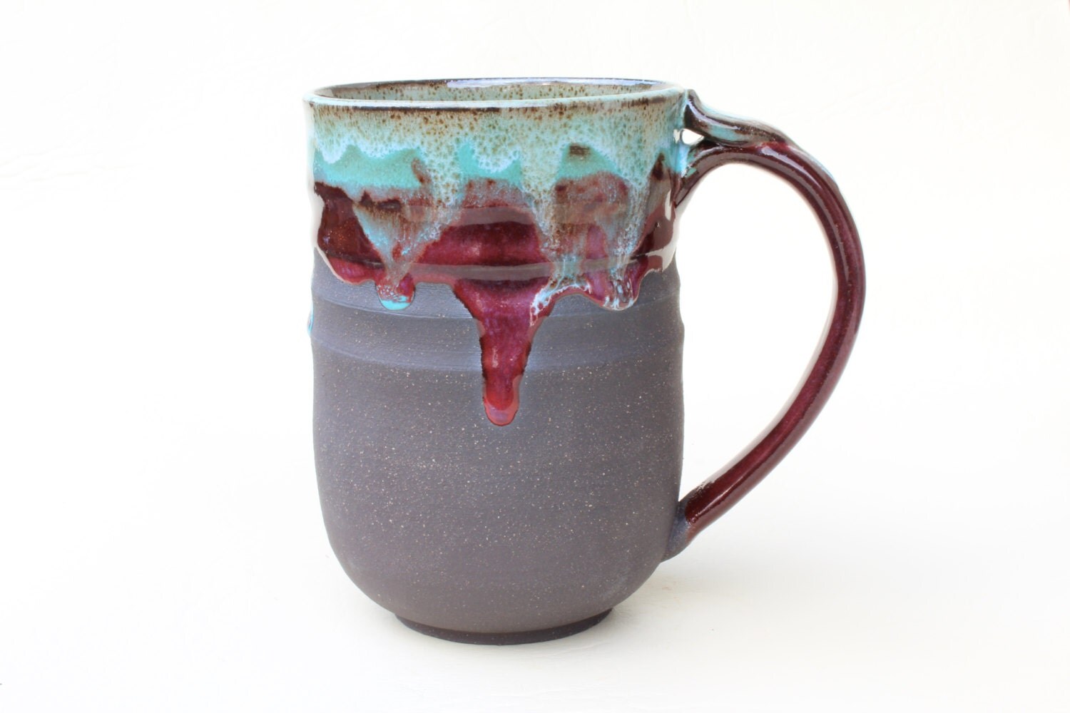 ceramic mug wheel thrown pottery mugs ceramic by StoneHavenPottery