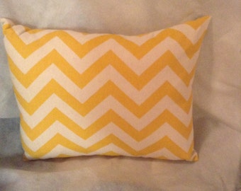 Yellow Chevron Decorative Pillow Home Decor Chevron Pillow