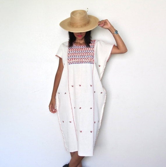 huipil mexican dress