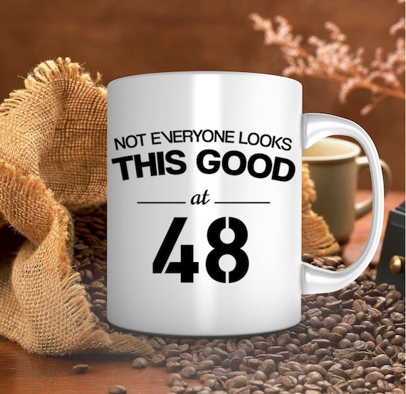 48th birthday gift, birthday mug, for him, for her, 1967, coffee mug, present, party, tea cup, for mom, dad, teacher, sister, brother, men