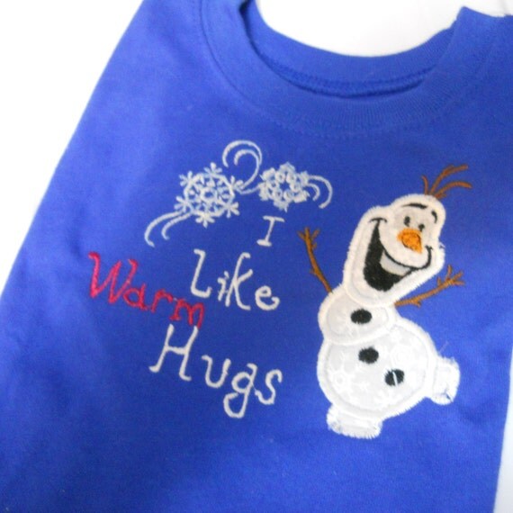 Download Olaf I Like Warm Hugs shirt by Byrdhouse7 on Etsy