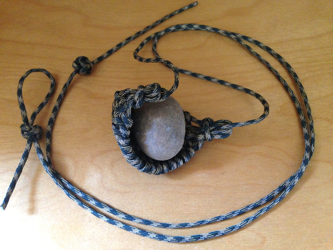 Parasling Paracord Rock Sling Shepherd's Sling