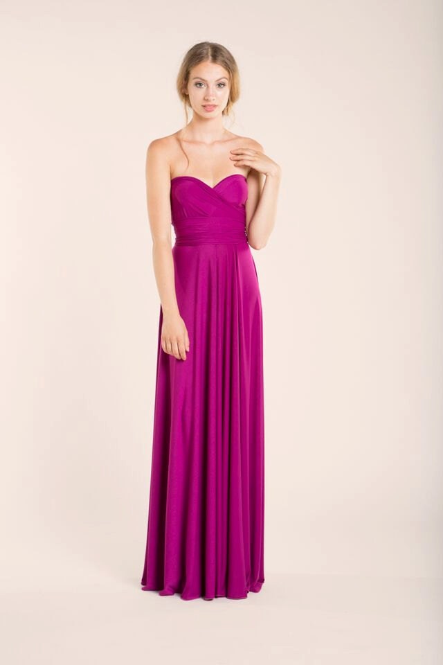 Radiant Orchid Bridesmaid Dresses 1