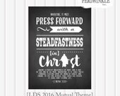 Items similar to 2016 LDS Mutual Theme-Press Forward with a ...