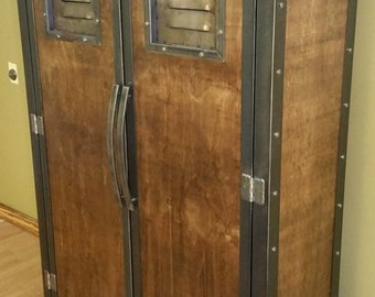 Industrial Locker #046 • Industrial Style Furniture by Industrial Evolution Furniture Co.