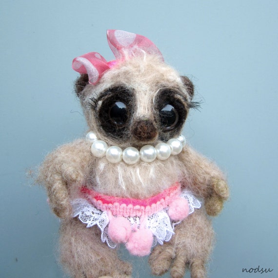 slow loris cuddly toy