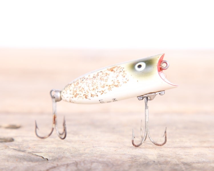 Heddon Baby Lucky 13 Silver Flash Fishing Lure / by Vintage05