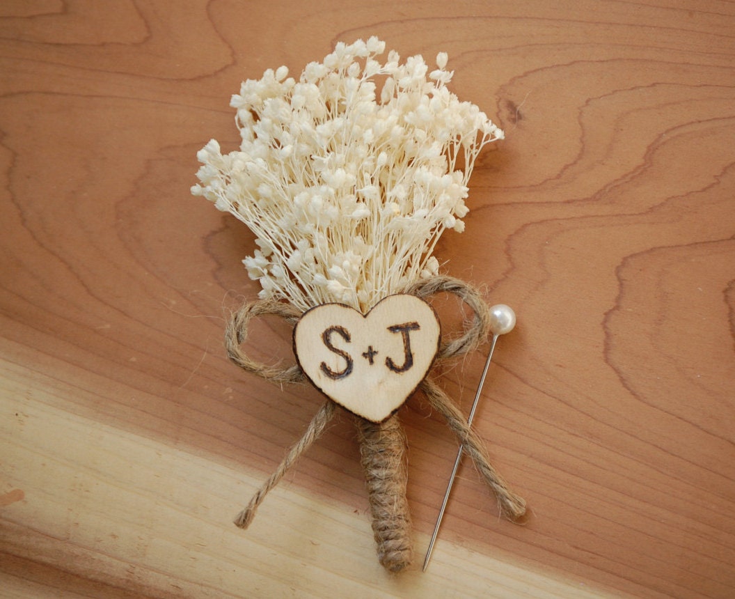 Rustic Wedding Corsages 6