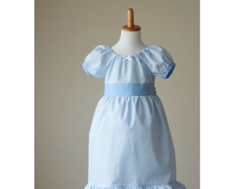 Wendy Costume - Wendy Darling - Wendy Nightgown- Wendy Dress - Wendy Darling Dress - Peter Pan - Wendy Darling Costume - Wendy Gown