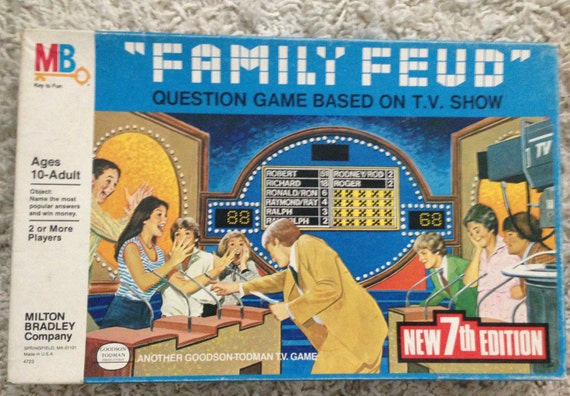 Family Feud Game Milton Bradley New 7th Edition 1984 Vintage