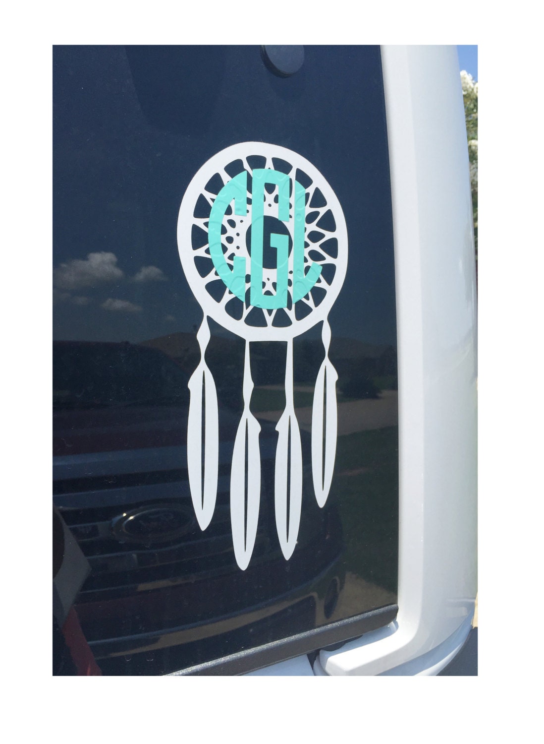 Dream Catcher Decal Monogrammed Decal by