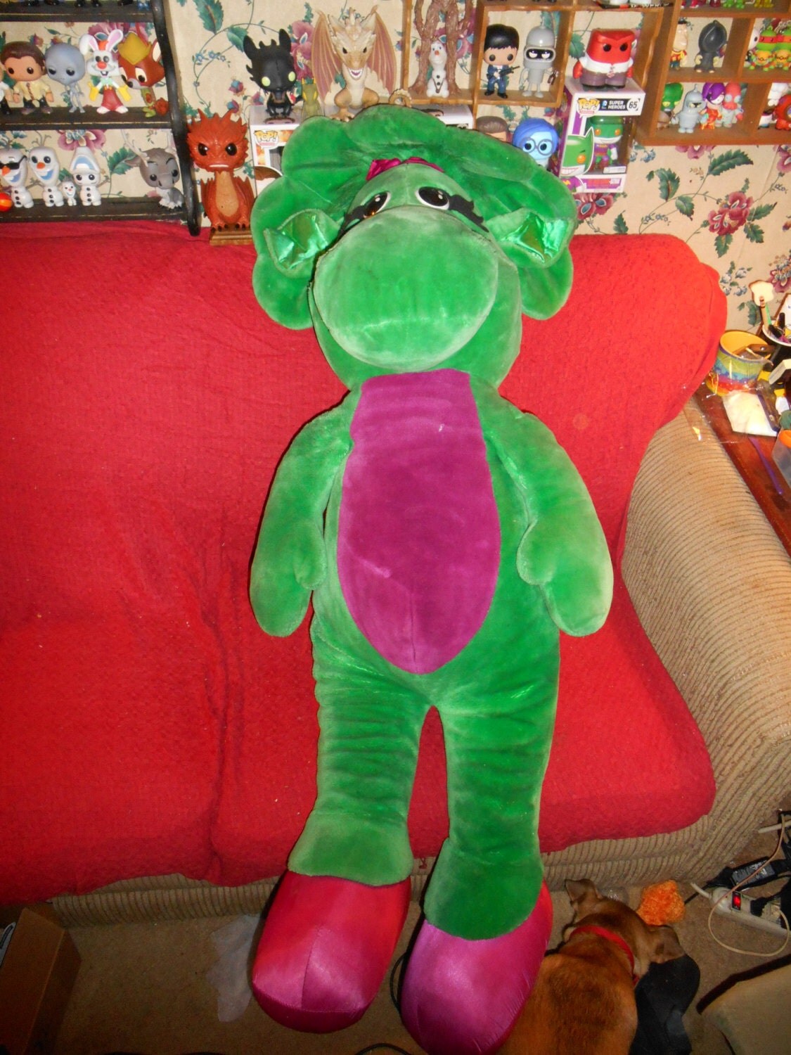 52 BARNEY The Dinosaur's Friend BABY BOP by TotallyRetroToys