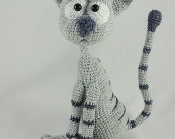 Amigurumi Crochet Pattern - Kit the Cat