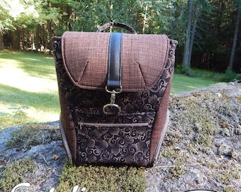 Catalina Mini Backpack Purse: DIGITAL Sewing Pattern