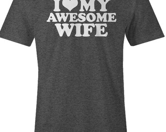 Best Wife Ever T Shirt Amazing Wife Tee Item by HappyHeadTees