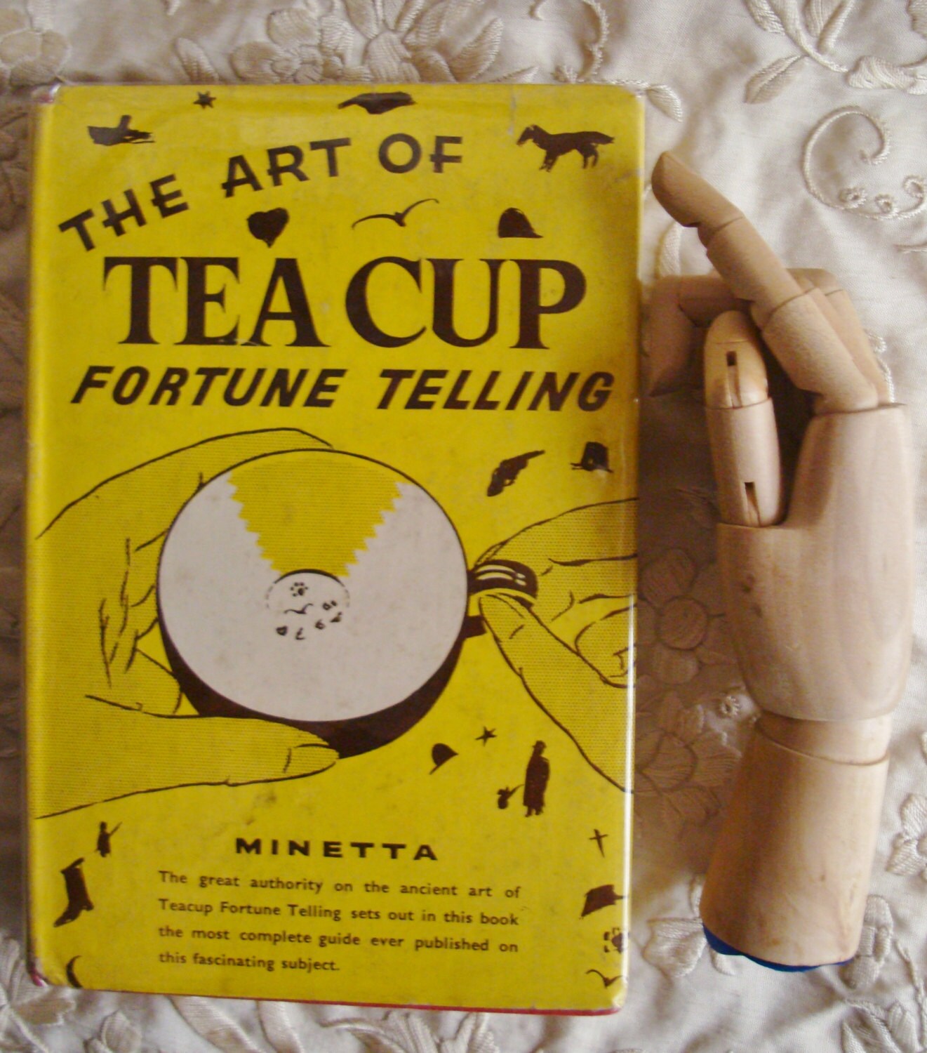 The Art Of Tea Cup Reading Fortune Telling Book by