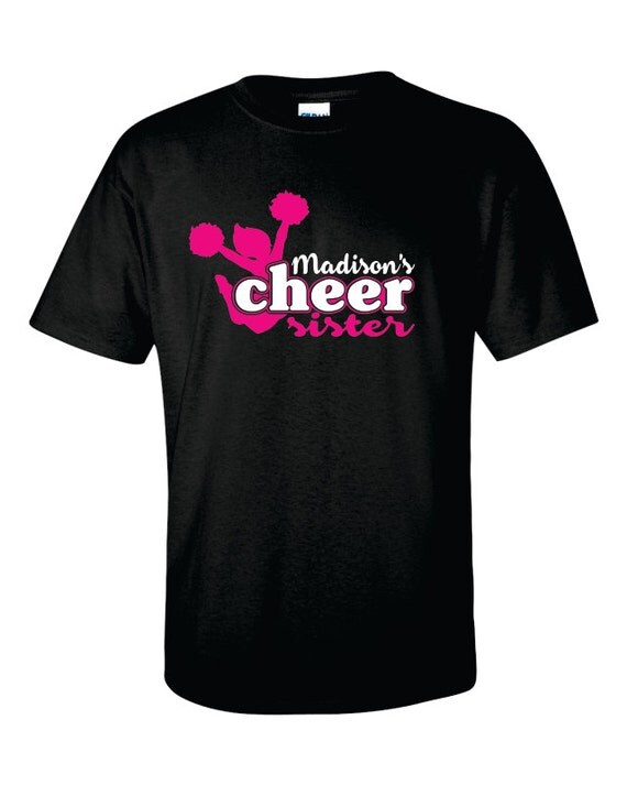 cheer sister shirts