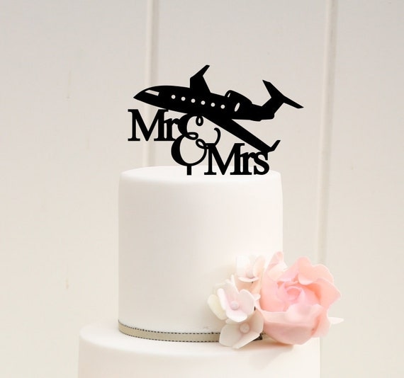 Aviation Wedding Cake Topper Aviation Wedding Cake Topper