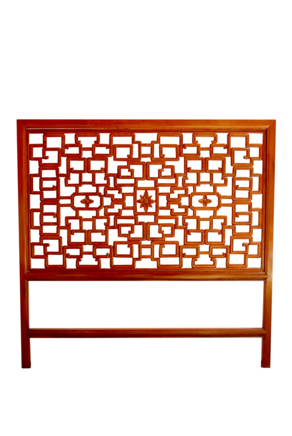 Chinese Export Carved Headboard Haute Juice