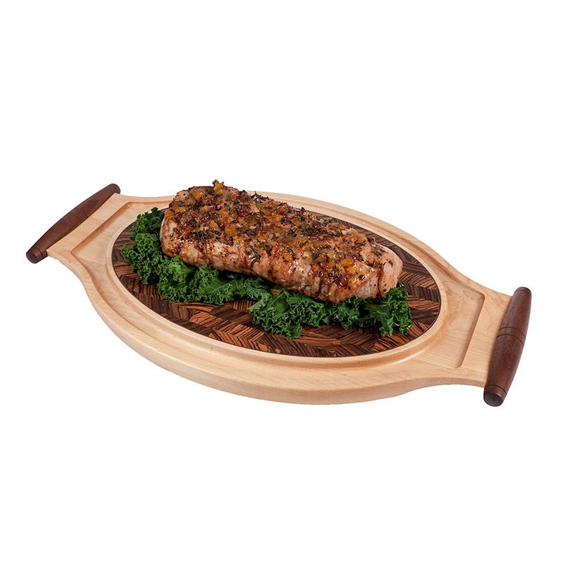 Wood Cutting Board meat carving board wooden serving board