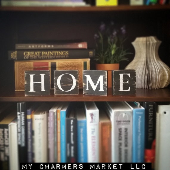 Home Sign Home Art Home Home Tile Letters Home Wall Decor