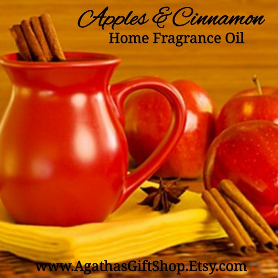 Apples & Cinnamon Home Fragrance Oil Diffuser Oil Warmer
