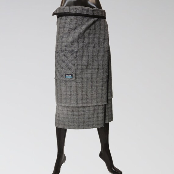 size XS/S outerwear wrap wool blanket skirt warm layer by NorSari