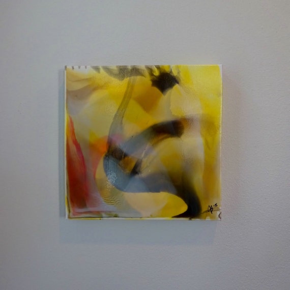 High gloss acrylic painting