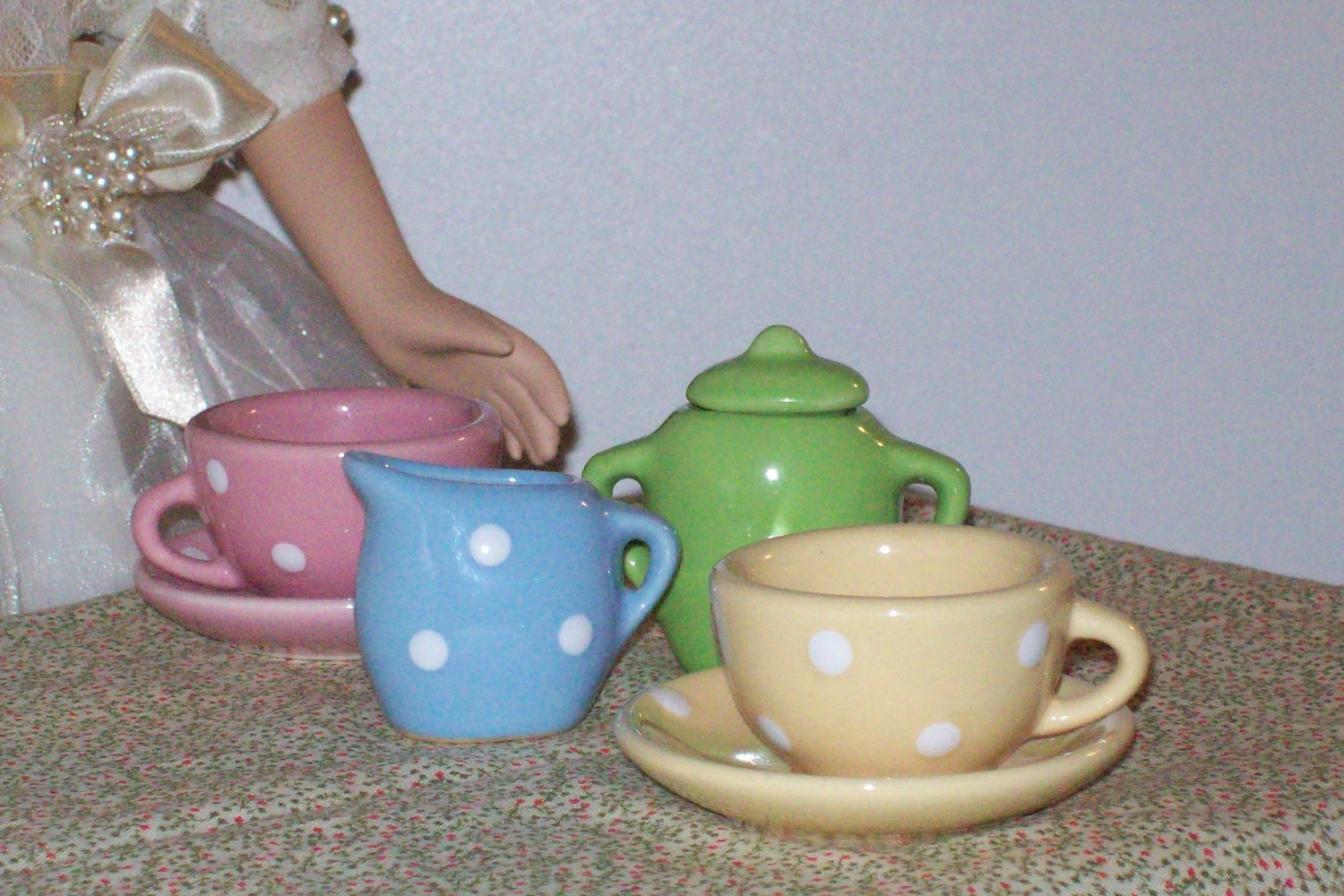 dolls tea set