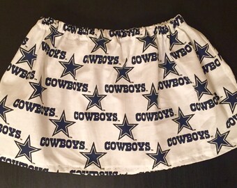 Dallas Cowboys Girl's Skirt, dallas cowboy dress, dallas cowboy outfit, dallas skirt, cowboys skirt, dallas cowboys baby, dallas cowboy gift