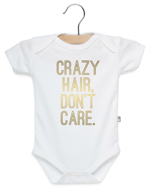 crazy hair dont care shirt