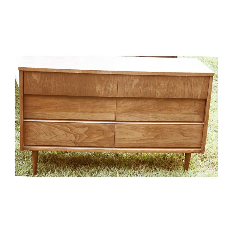 Mid Century Modern Style Horizontal Dresser - Haute Juice
