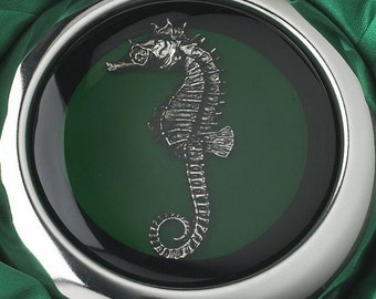 Sea Horse Whiskey Flask