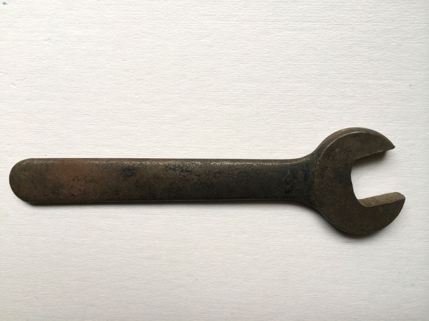 Vintage Antique Heavy Open End Wrench J. H. Williams & Co.